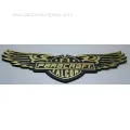 ABS Plastic Gold Nameplate / Emblem /Logo Badge